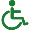 Accessible aux personnes à mobilités réduites
